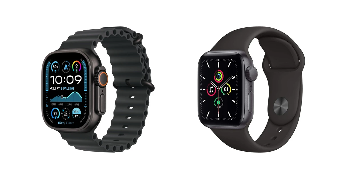 Apple Watch SE vs Ultra 2
