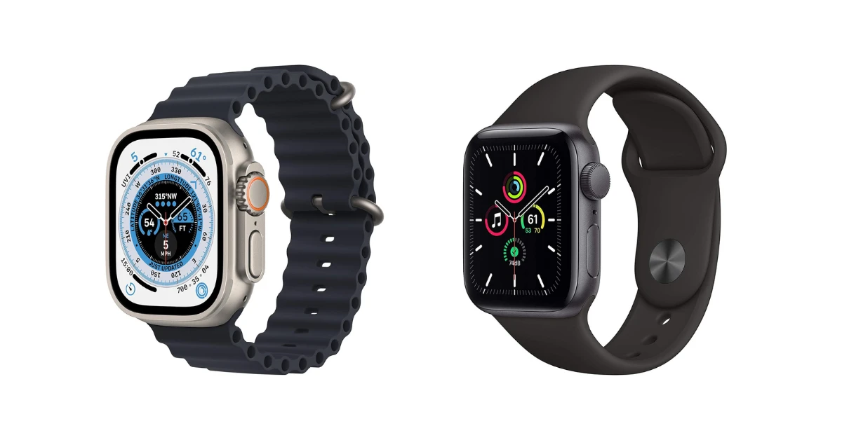 Apple Watch SE vs Ultra