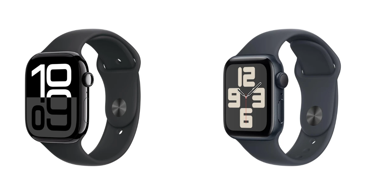 Apple Watch Series 10 vs SE 2