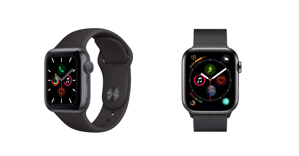 Apple Watch Series 4 vs Series 5