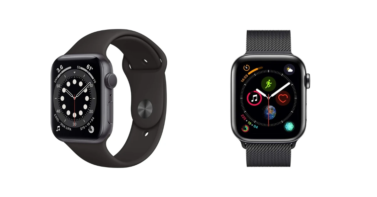 Apple Watch Series 4 vs Series 6