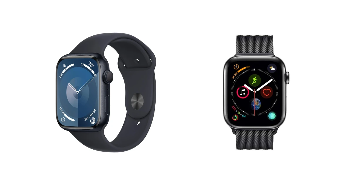 Apple Watch Series 4 vs Series 9
