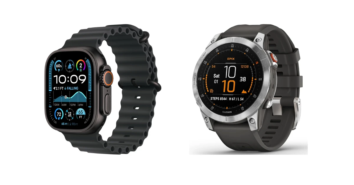 Apple Watch Ultra 2 vs Garmin Epix 2
