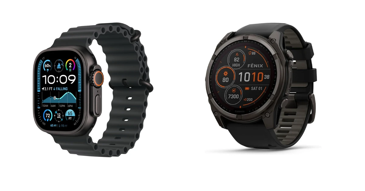 Apple Watch Ultra 2 vs Garmin Fenix 8