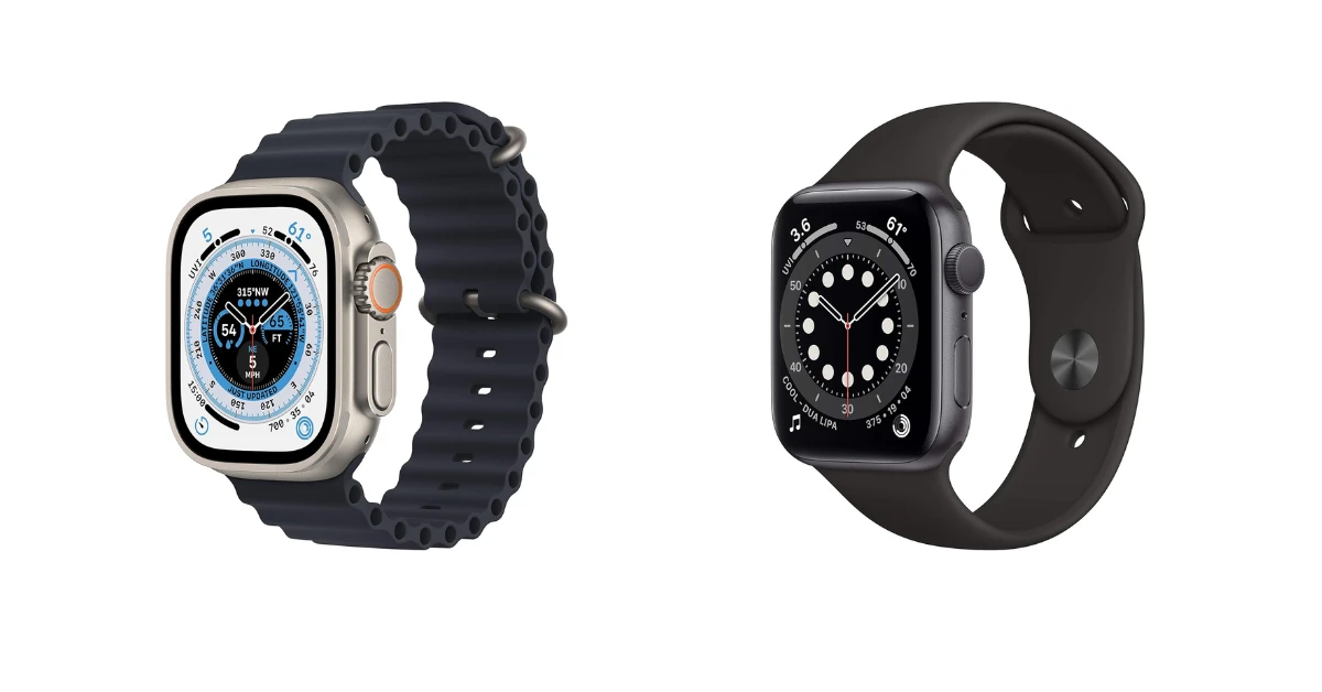 Apple Watch Ultra vs Series 6 1