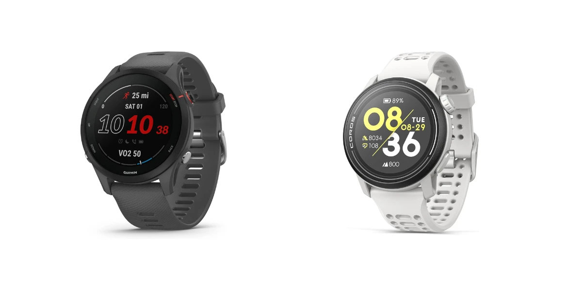 Coros Pace 3 vs Garmin 255