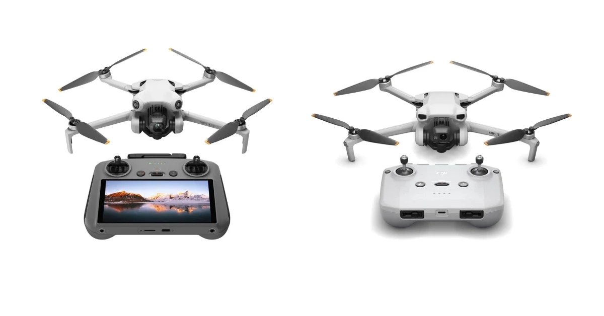 DJI Mini 3 vs DJI Mini 4 Pro