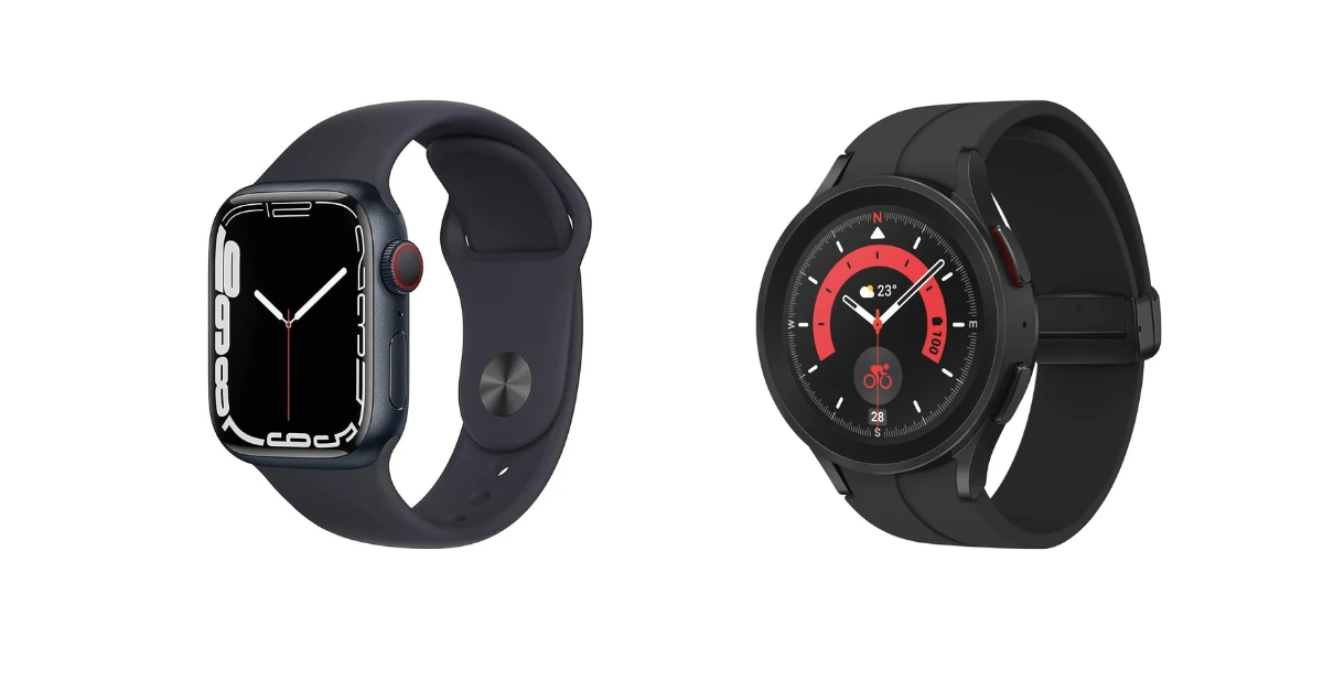 Galaxy Watch 5 Pro vs Apple Watch 7
