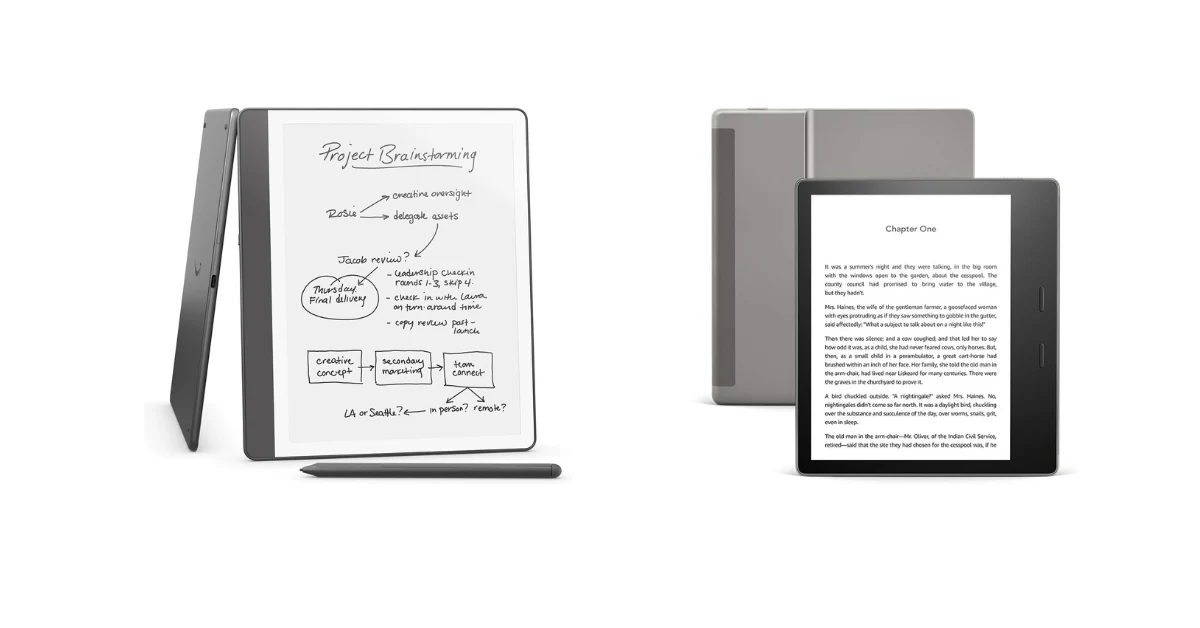 Kindle Scribe vs Kindle Paperwhite