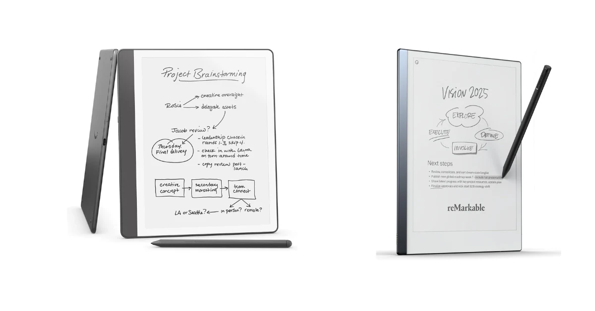 Kindle Scribe Vs Remarkable 2