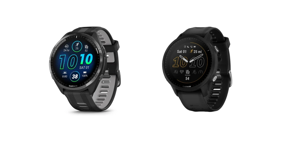 Garmin Forerunner 955 vs 965