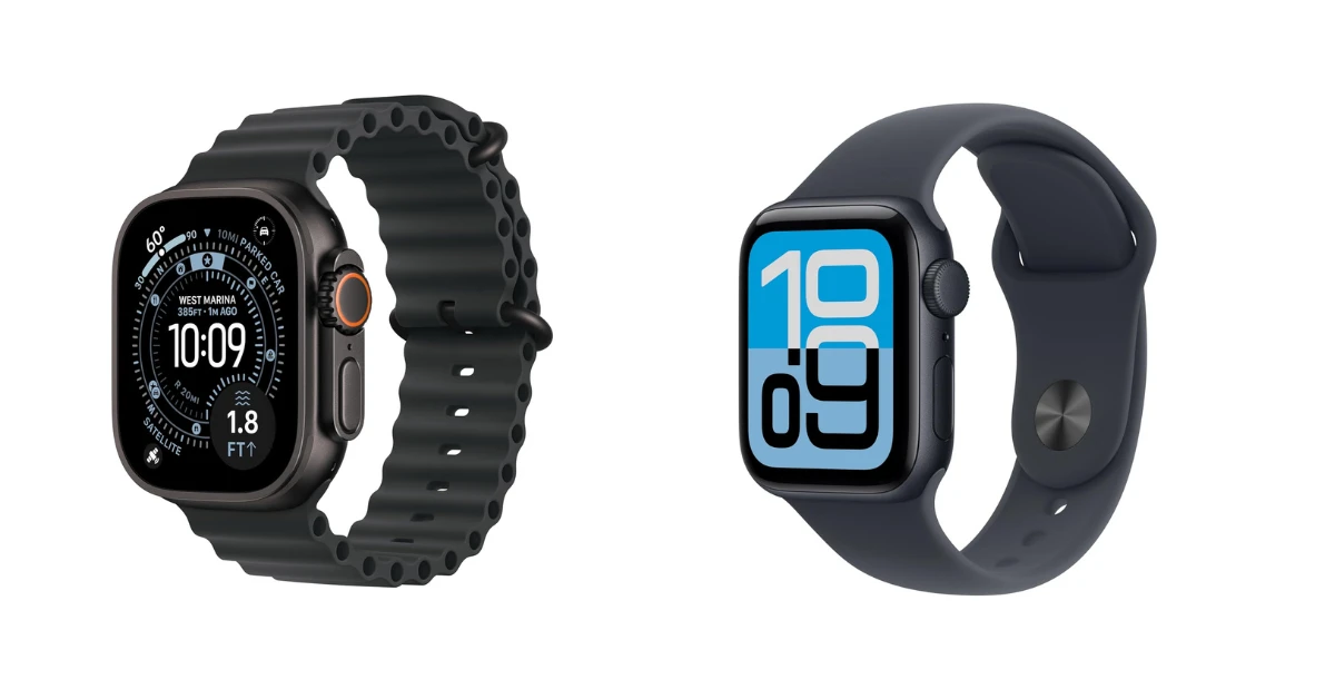 Apple Watch SE 3 vs Ultra 3